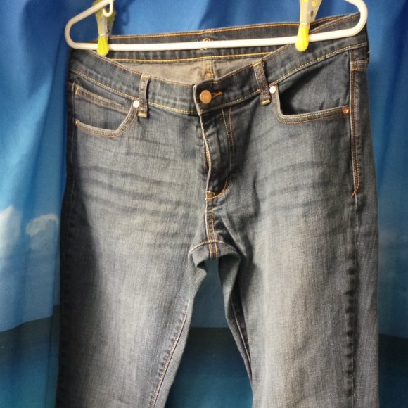 OLD Navy The Diva blue jeans size 12 ladies - Picture 2 of 7